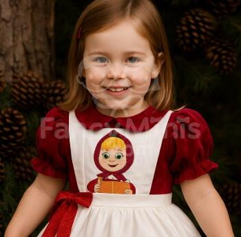 Pink Velvet Little Red Riding Hood Dress | Vintage Turkish Princess Ball Gown for Eid & Birthdays (1–8Y)